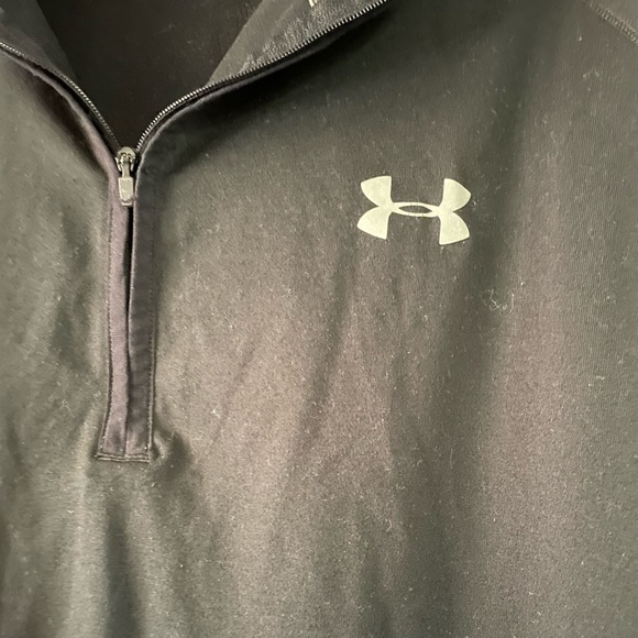 Under Armour Men’s Fitted 1/4 Zip Pullover - Picture 2 of 4